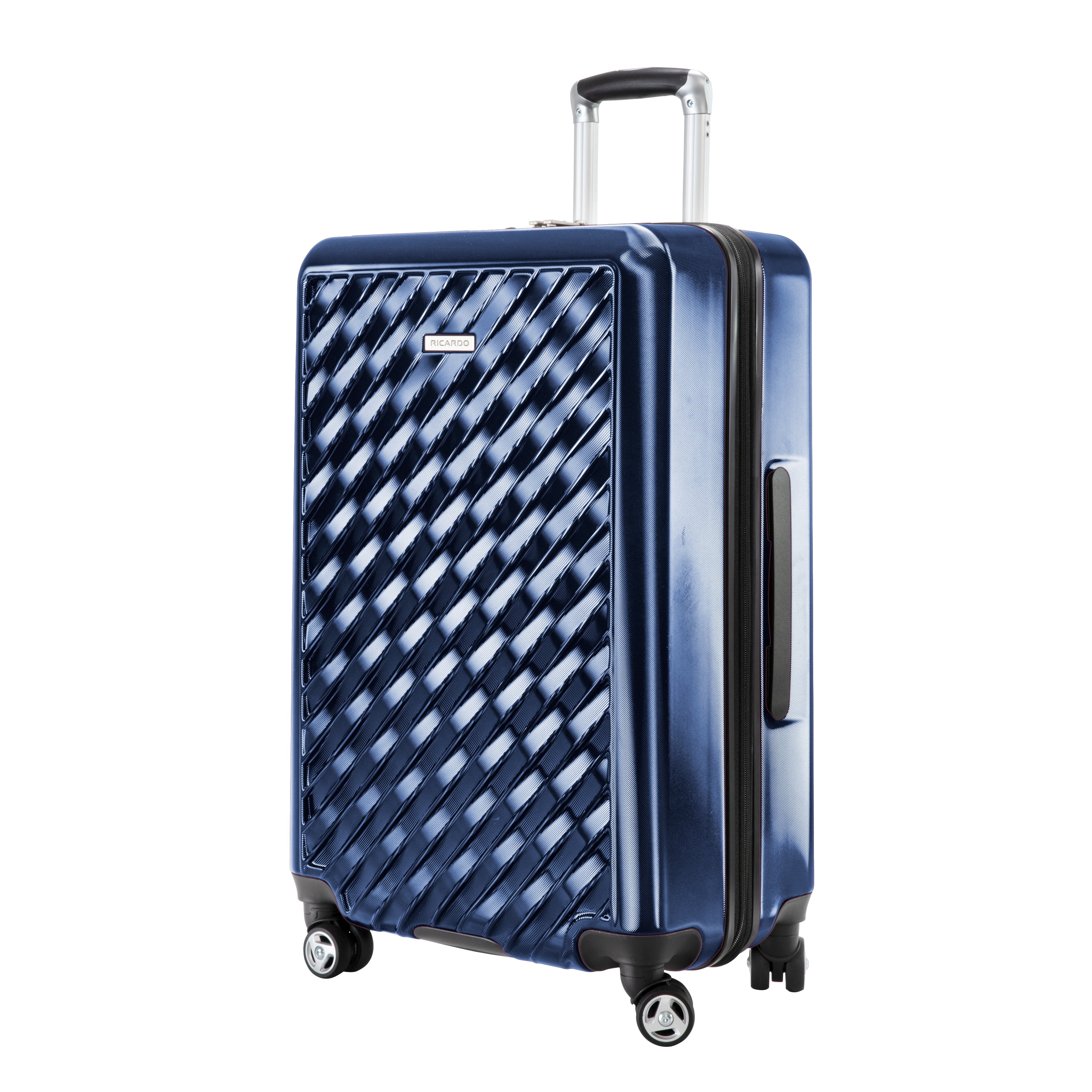 Melrose 67cm Hardside Check-In Expandable Spinner - Prussian Blue