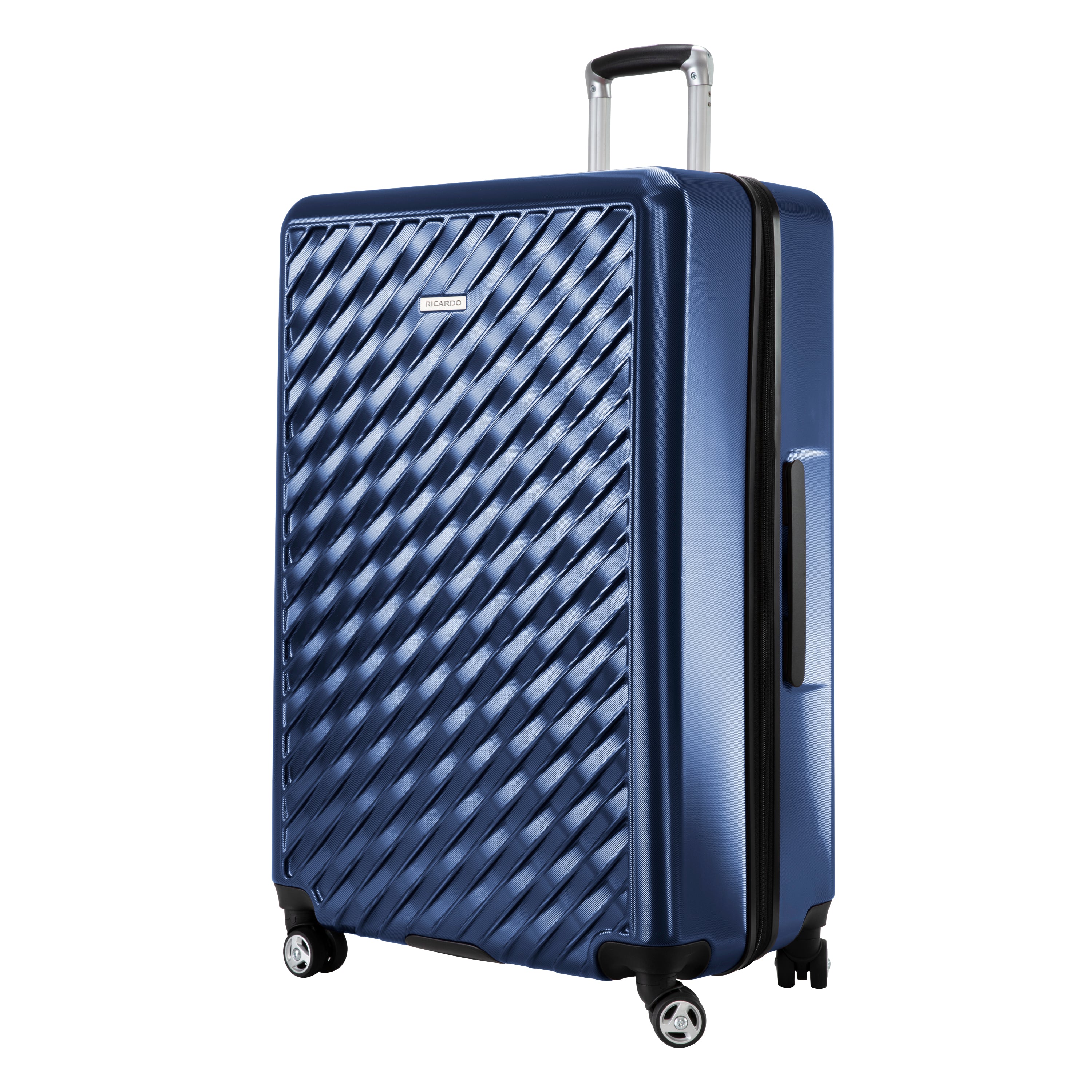 Melrose 78cm Hardside Check-In Expandable Spinner - Prussian Blue